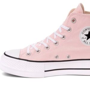 Womens Converse Chuck Taylor All Star Lift Hi Sneaker - Donut Glaze